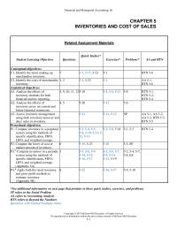 Accounting Chapter 5 Questions with Guided Example videos