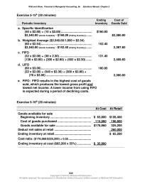Accounting Chapter 5&nbsp;A lower income from using FIFO&nbsp;is expected during