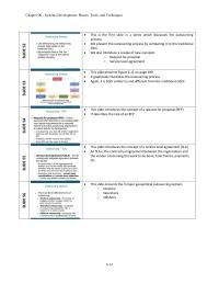 Management Chapter 6 Homework Answer Service Level Agreement Outsourcing Defines The