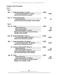 Accounting Chapter 7 when specific accounts receivable are written off