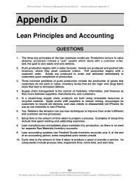 Accounting Chapter 8 Push production begins with a sales forecast