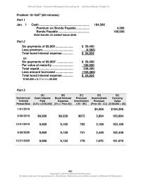 Accounting Chapter 10 If the market interest rate on the issue&nbsp;