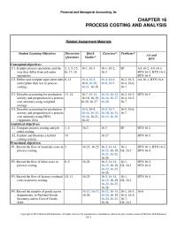 Accounting Chapter 16 Connect also provides algorithmic versions for