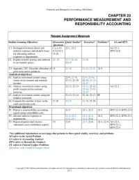Accounting Chapter 22 Involves Collecting The Necessary Data From General