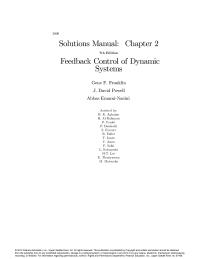 Operating Systems Chapter 2 Homework The key is to draw the Free Body Diagram