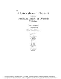 Operating Systems Chapter 5 Homework Set up the listed characteristic equations in the form suited