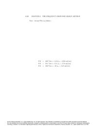 Operating Systems Chapter 6 Homework From Fig 650 See That Frequency Radsec