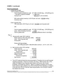 Accounting Chapter 8 ending inventory is to be reported at the lower of cost