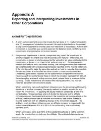 Accounting Appendix A A short-term investment is one that meets&nbsp;
