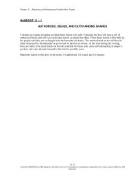 Accounting Chapter 11 Consider an evening reception at which drink tickets