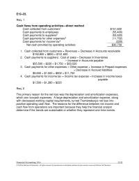 Accounting Chapter 12 The primary reason for the net loss was the&nbsp;