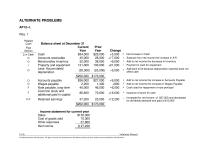 Accounting Chapter 12 Subtract from net income the increase