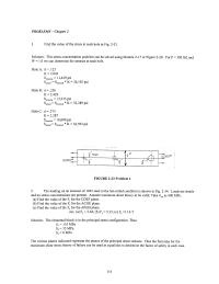 Mechanical Engineering Chapter 2 Homework&nbsp;The loading on an element of 1045 steel in the