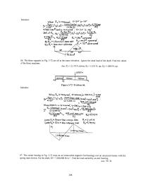 Mechanical Engineering Chapter 3 Homework&nbsp;End bearings rest on structural beams with the spring