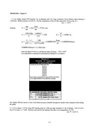 Mechanical Engineering Chapter 8 Homework&nbsp;A very lightly loaded 360° bearing, 6 in. in diameter and 9 in