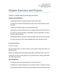 Entrepreneurship Chapter 04 Homework Generate List Contemporary Wicked Problems Including Global