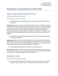 Entrepreneurship Chapter 04 Homework The Question Whether Imperfect World Would Wise