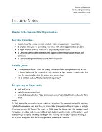 Entrepreneurship Chapter 05 Homework Many Studies Indicate That Entrepreneurs With Preexisting