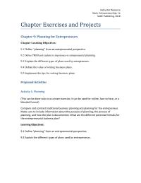 Entrepreneurship Chapter 09 Homework What Role Feasibility Studies Have Business Planning