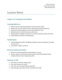 Entrepreneurship Chapter 10 Homework Should The Ethical Boundary Profit Margins Depend
