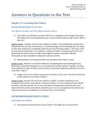 Entrepreneurship Chapter 11 Homework How You Think The Grief Recovery Process