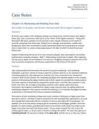 Entrepreneurship Chapter 16 Homework Sample Answer His Most Masterful Pitch Apple