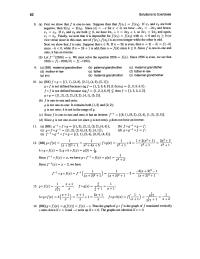 Mathematics Chapter 2 Homework Since ƒ is one-to-one and onto, it has an inverse