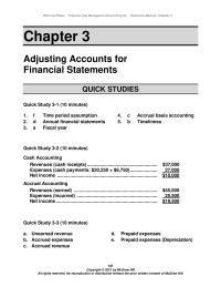 Accounting Chapter 3 Debit Depreciation Expense Income Statement