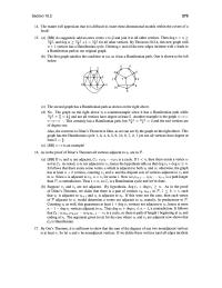 Mathematics Chapter 9 Homework&nbsp;The second graph has a Hamiltonian path as shown on
