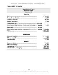 Accounting Chapter 3 Explanation Adjusting Salaries Payable Debit Acct No