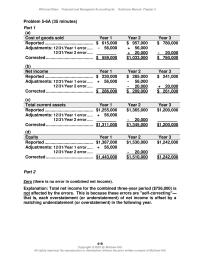 Accounting Chapter 5 Total net income for the combined three-year