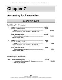 Accounting Chapter 7 Dixon has an accounts receivable turnover that