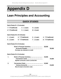 Accounting Chapter 9 Conversion cost rate per production hour