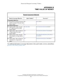 Accounting Chapter 9&nbsp;Apply future value concepts to&nbsp;an annuity