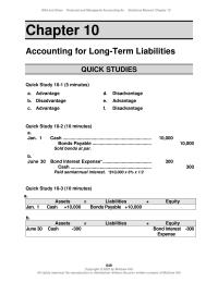 Accounting Chapter 10 Bond interest expense on first payment date