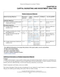 Accounting Chapter 24 Time Value Money Can Solved Using Tables
