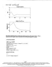Software Design & Engineering Chapter 3 As seen from the plot of the magnitude of X