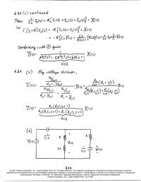 Software Design & Engineering Chapter 6 Although this solution has a different form from the one