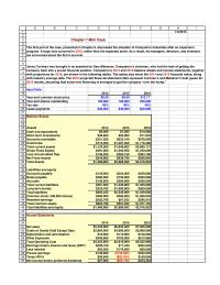 Finance Chapter 7 Ebit da Coverage Ratios How Does Computron Compare