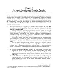 Finance Chapter 9 Full Capacity Sales Are Calculated Actual Sales