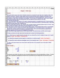 Finance Chapter 11 Step Using The Constant Growth Formula From