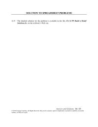 Finance Chapter 14 Here The Time Line High Average Low
