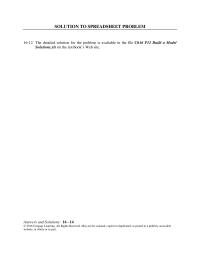 Finance Chapter 16 They Issue Debt When The Stock Market