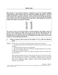 Finance Chapter 22 The Change Would Entail 1 Changing The