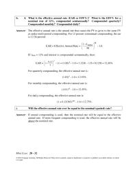 Finance Chapter 28 Thus Cannot Use Normal Annuity Valuation Techniques