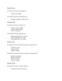 Software Design & Engineering Chapter 2 For relation Accounts and the first tuple