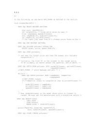 Software Design & Engineering Chapter 9 End While Close Movie cursor End Create Procedure