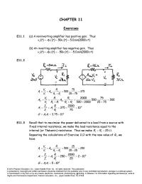 Electrical Engineering Chapter 11 Homework The Equivalent For The Load Connected Directly