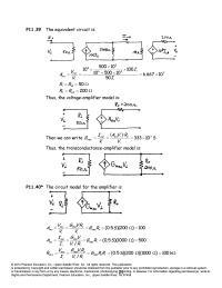 Electrical Engineering Chapter 11 Homework An amplifier with a very high input resistance is needed&nbsp;