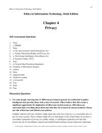Business Ethics Chapter 4 Students Answers The Rest The Question Will
